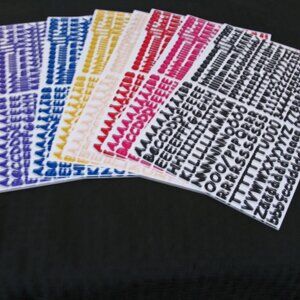 Creative Memories Lot of Mini ABC's